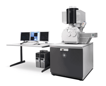 Image: The Magellan XHR-SEM high-resolution microscope, designed for monitoring, process development, and control applications in advanced semiconductor manufacturing (Photo courtesy of Fei).
